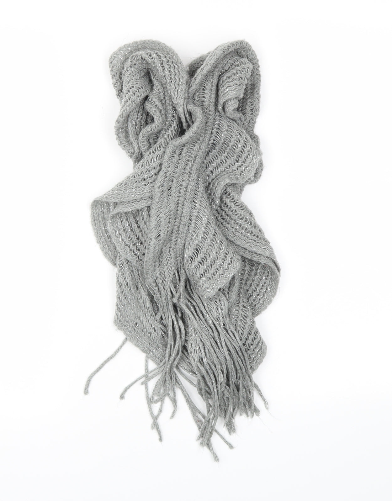 Preworn Unisex Grey    Scarf