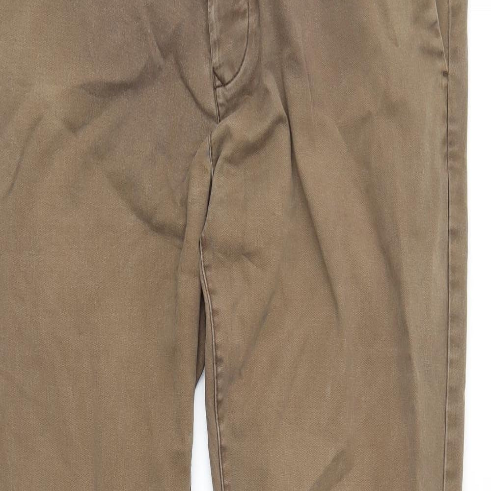 NEXT Mens Brown   Chino Trousers Size 36 in L29 in