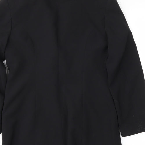 des anges Womens Black   Jacket Blazer Size 10