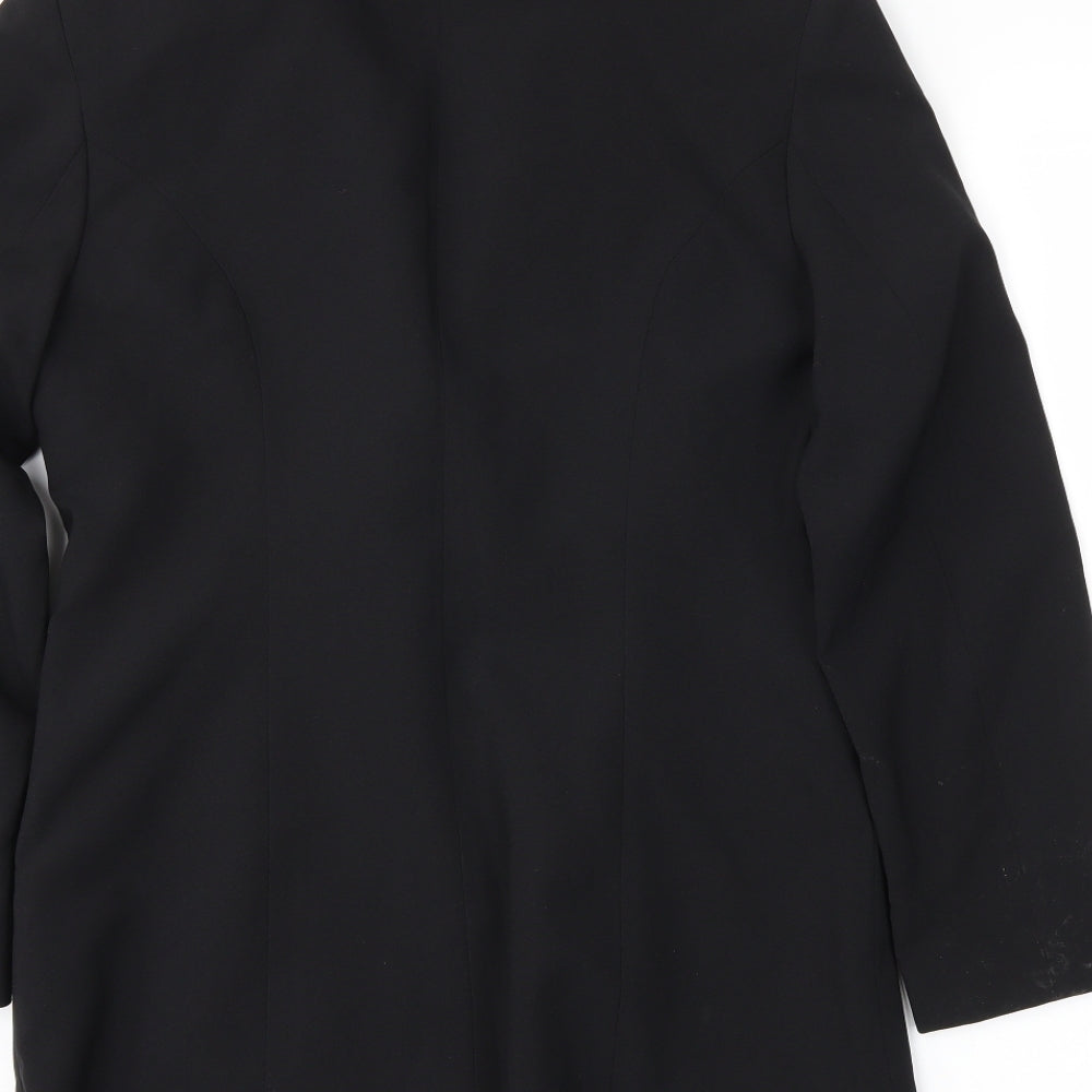 des anges Womens Black   Jacket Blazer Size 10
