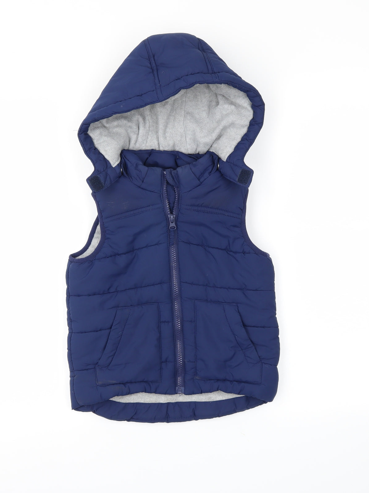 miniclub Boys Blue   Gilet Coat Size 4-5 Years