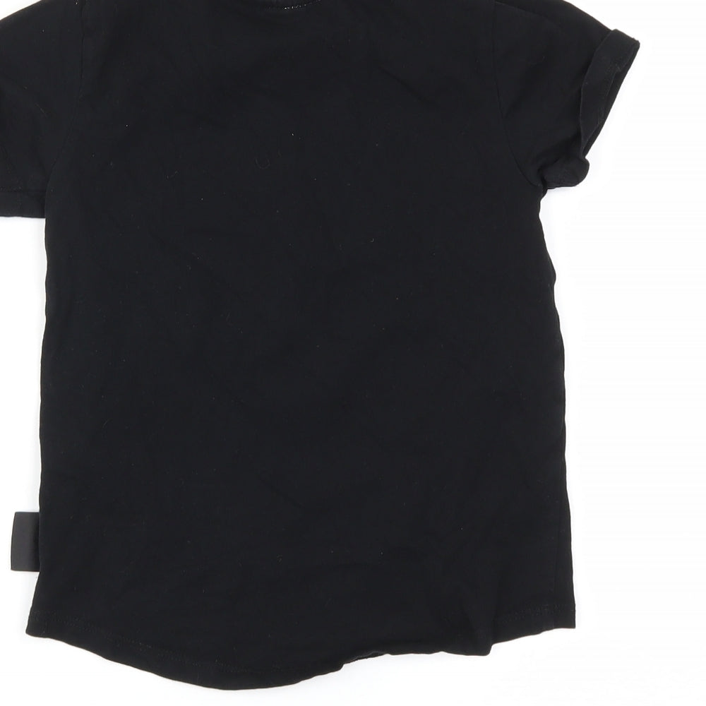 Disney Toy Story Girls Black   Basic T-Shirt Size 4-5 Years