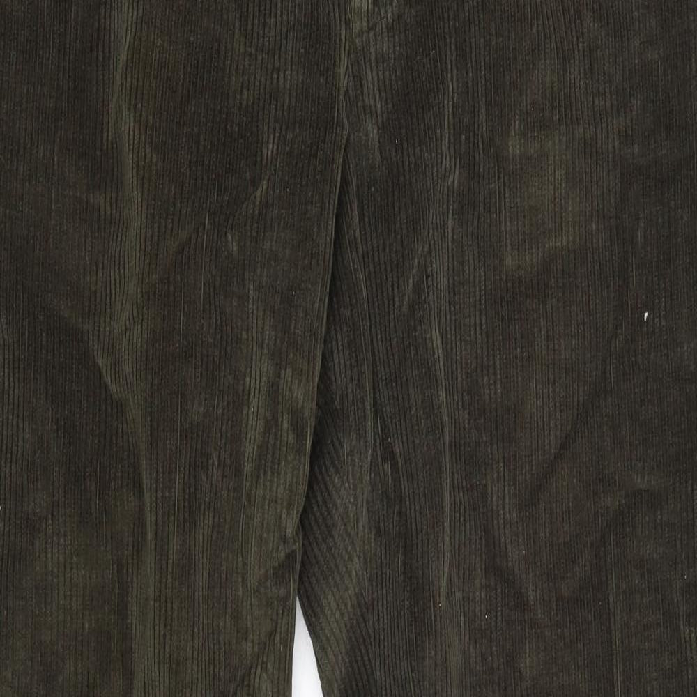 Gurteen Mens Green  Corduroy Trousers  Size 32 L25 in