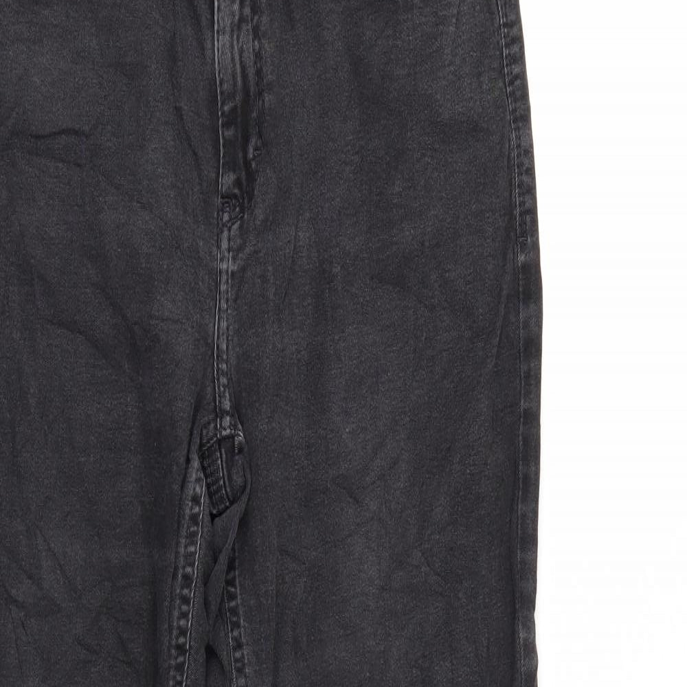 Preworn Womens Black  Denim Skinny Jeans Size 28 in L28 in