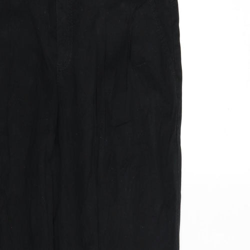 ESPIRIT Womens Black  Denim Straight Jeans Size 12 L29 in