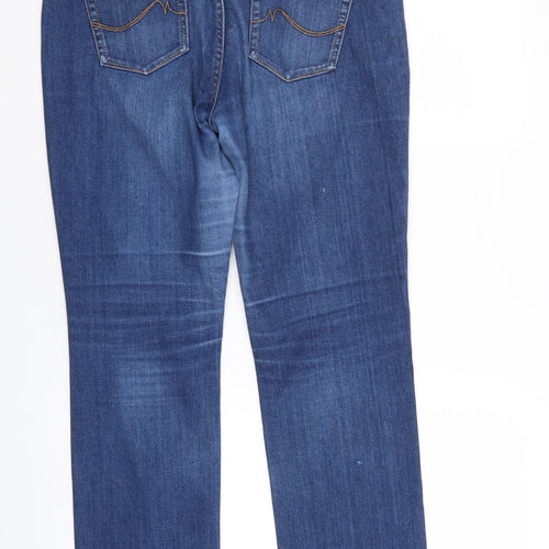 NEXT Womens Blue  Denim Skinny Jeans Size 12 L28 in