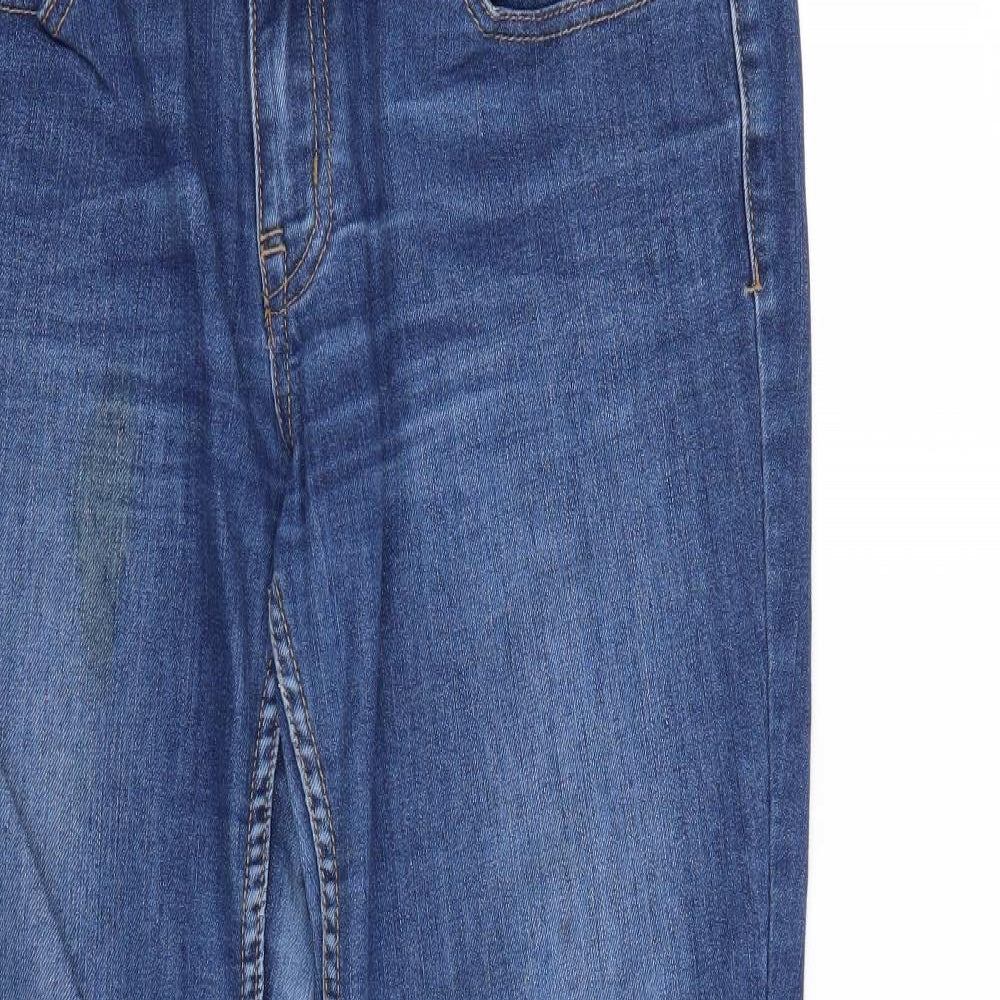 NEXT Womens Blue  Denim Skinny Jeans Size 12 L28 in