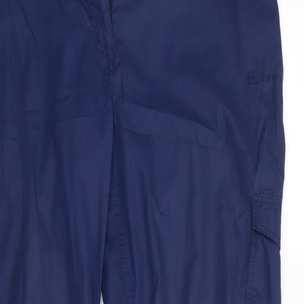 Higear Womens Blue   Cargo Trousers Size 20 L30 in