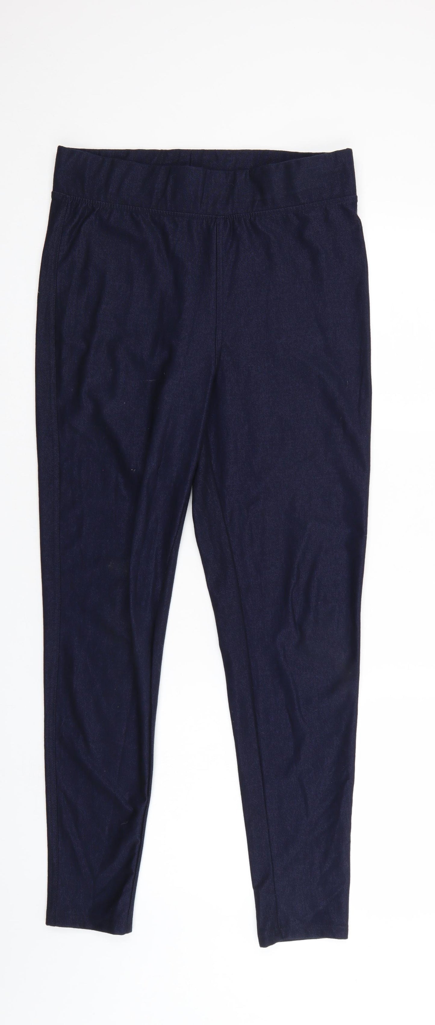 Papaya Womens Blue   Jegging Leggings Size 12 L28 in