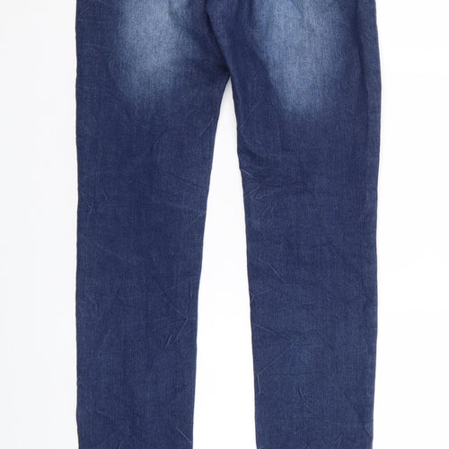 Re Dress Womens Blue  Denim Straight Jeans Size 27 in L30 in