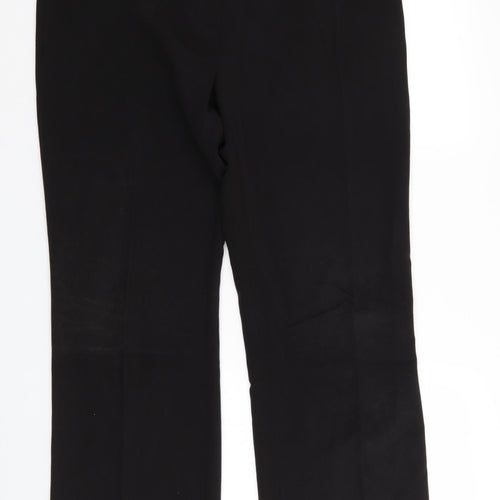 Petite Womens Black   Trousers  Size 36 in L28 in