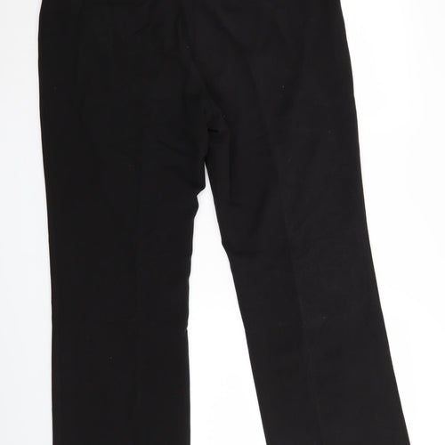 Petite Womens Black   Trousers  Size 36 in L28 in