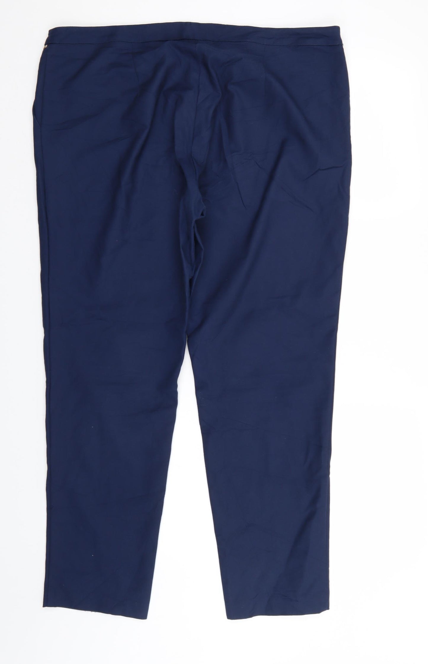 Monnari Womens Blue   Trousers  Size 18 L29 in