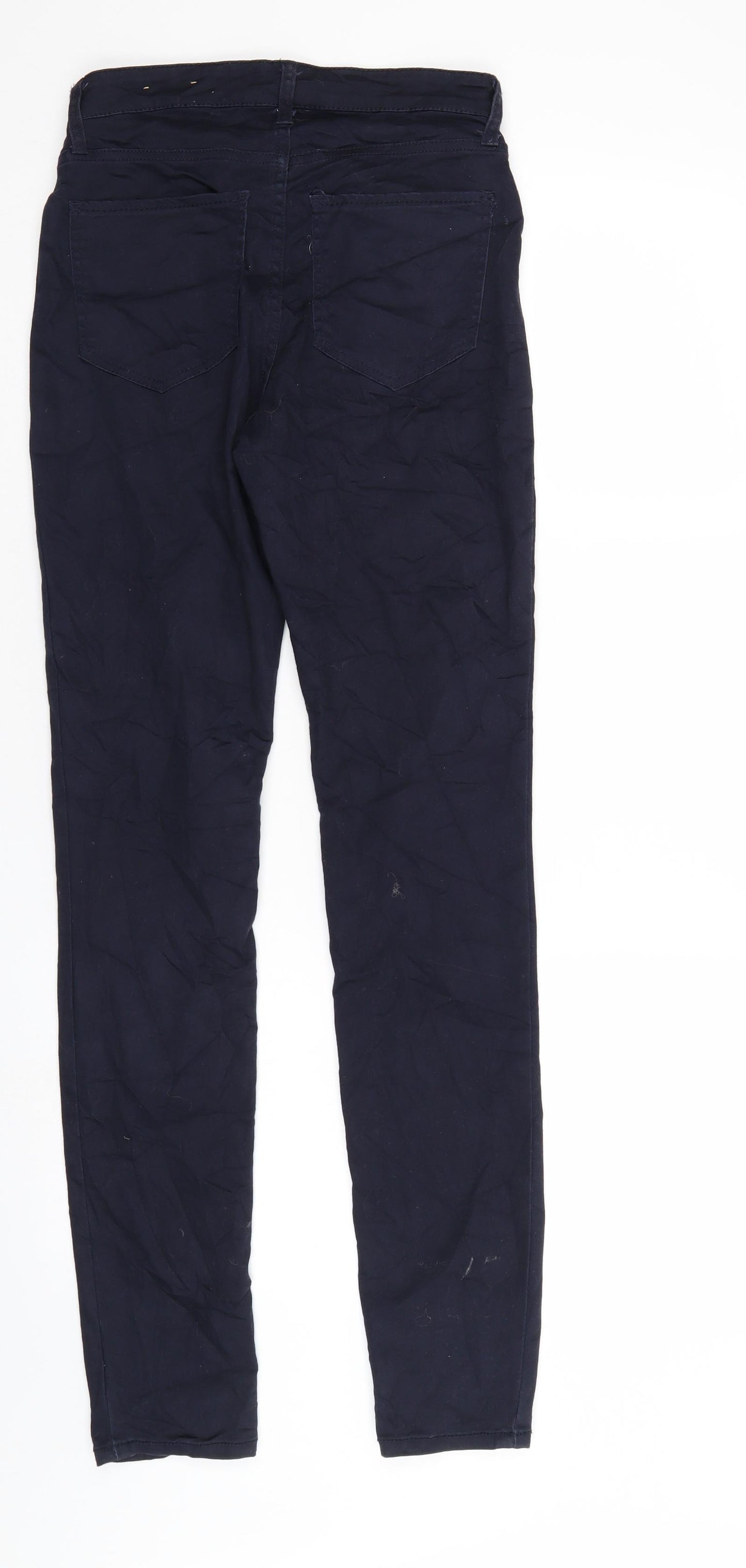 LOGG Womens Blue  Denim Straight Jeans Size 10 L31 in