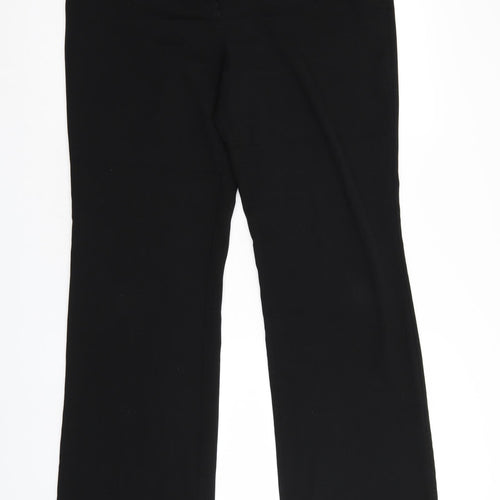 Preworn Womens Black   Trousers  Size 34 in L30 in