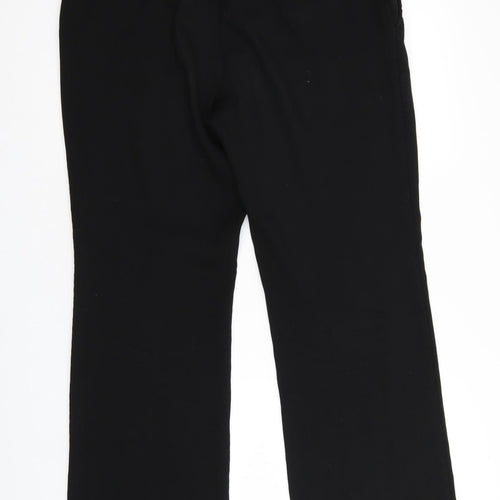 Preworn Womens Black   Trousers  Size 34 in L30 in