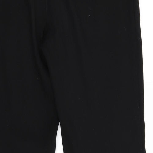 Preworn Womens Black   Trousers  Size 34 in L30 in