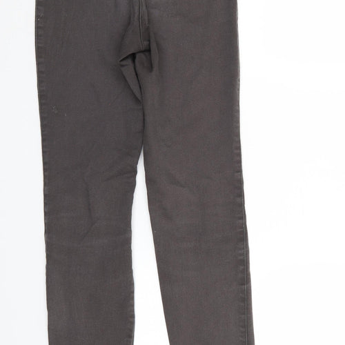 H&M Womens Grey  Denim Jegging Jeans Size 6 L28 in