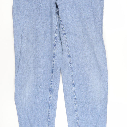 Cotton Line Womens Blue  Denim Tapered Jeans Size 31 in L30 in