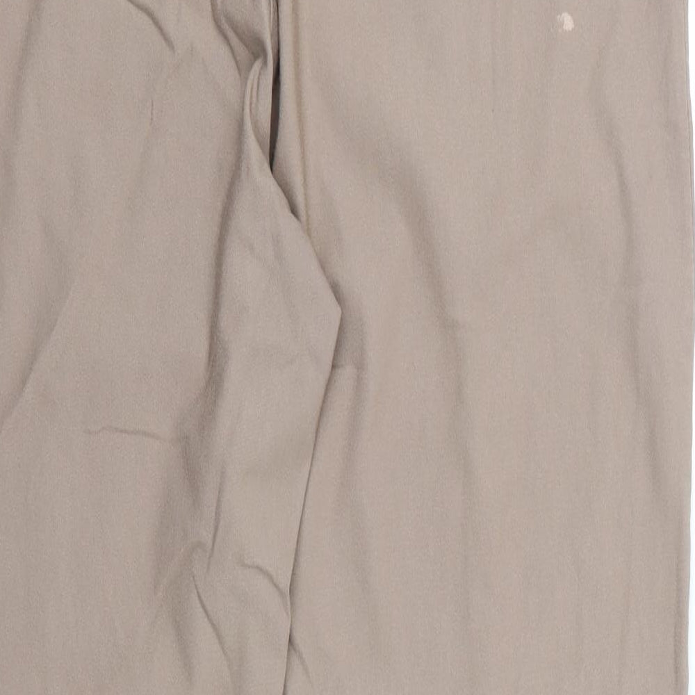 Preworn Womens Beige   Trousers  Size 20 L21 in