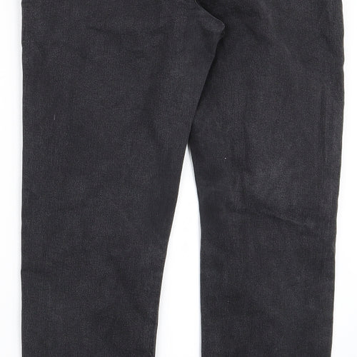 bonmarche Womens Black   Bootcut Jeans Size 24 L23 in