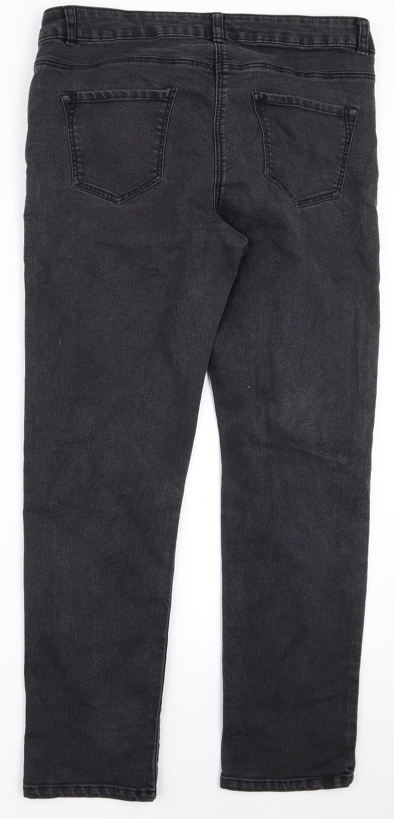 bonmarche Womens Black   Bootcut Jeans Size 24 L23 in