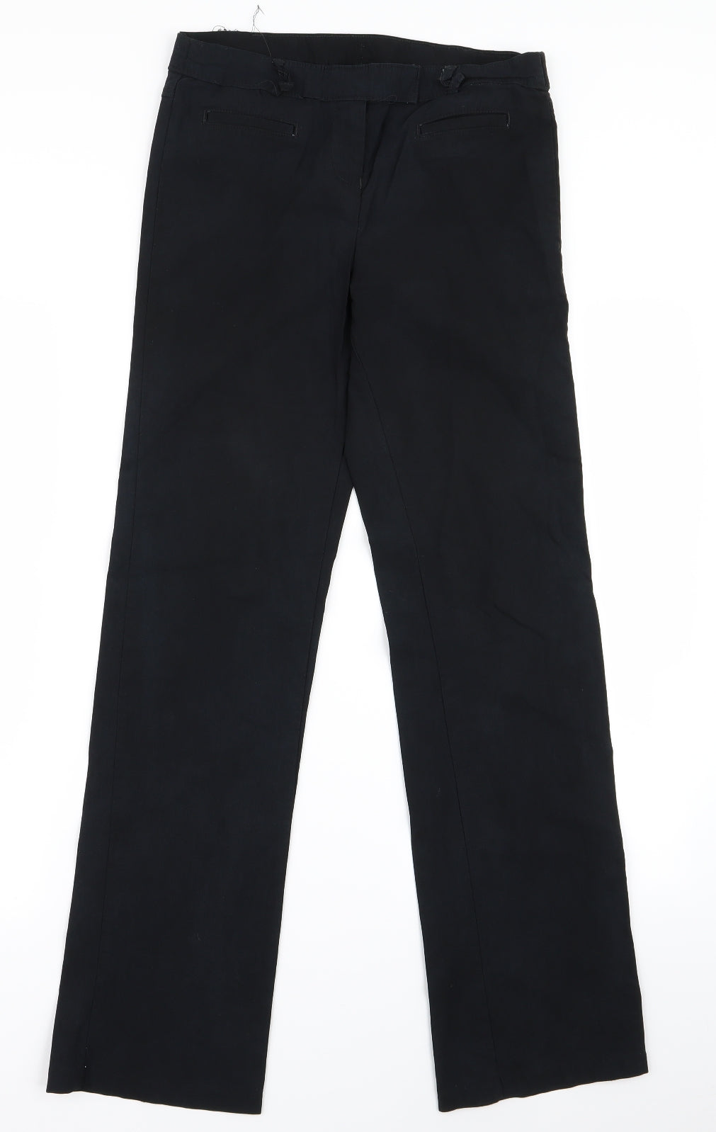 George Girls Black   Cropped Trousers Size 13 Years