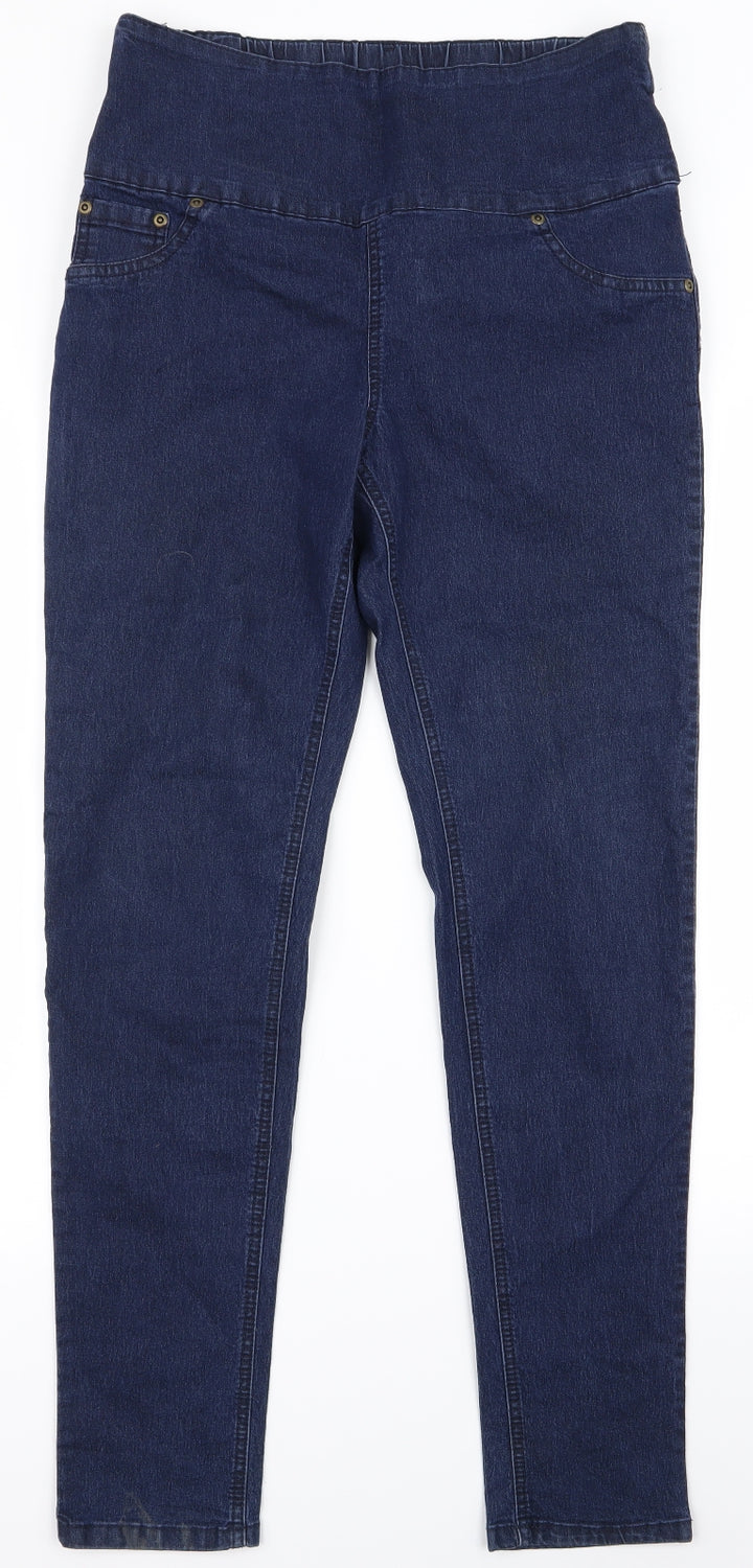 Preworn Womens Blue Skinny Jeans Size 30 L26 in