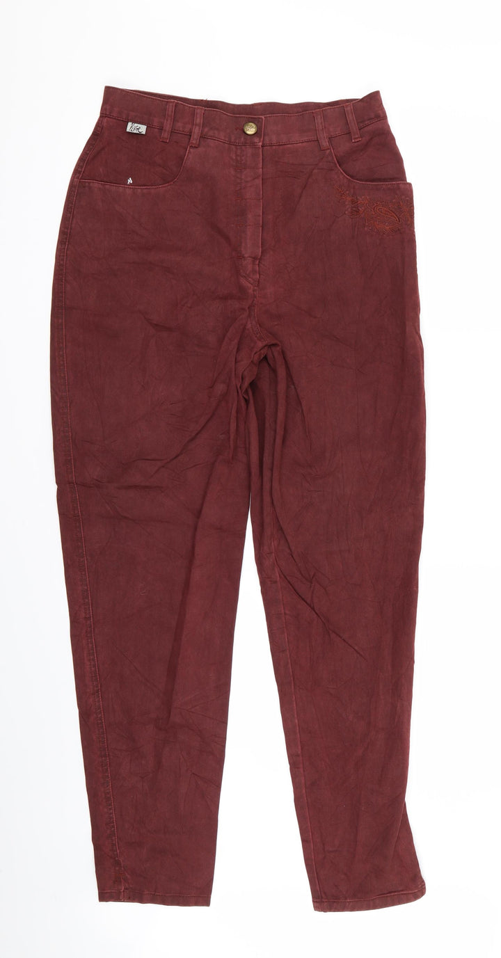 vivre Womens Red   Skinny Jeans Size 30 L32 in