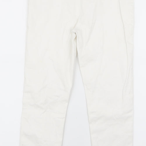 jegging Girls White  Ramie Jegging Trousers Size 10 Years