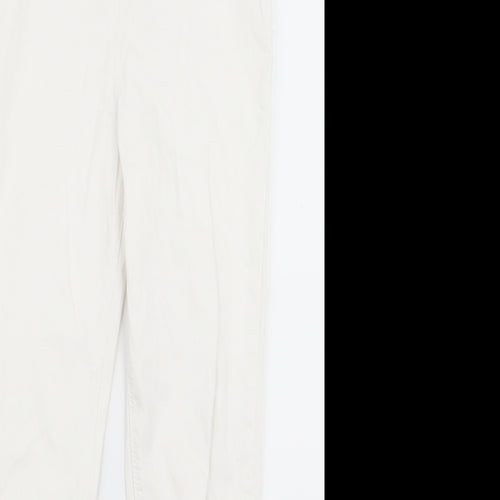 jegging Girls White  Ramie Jegging Trousers Size 10 Years