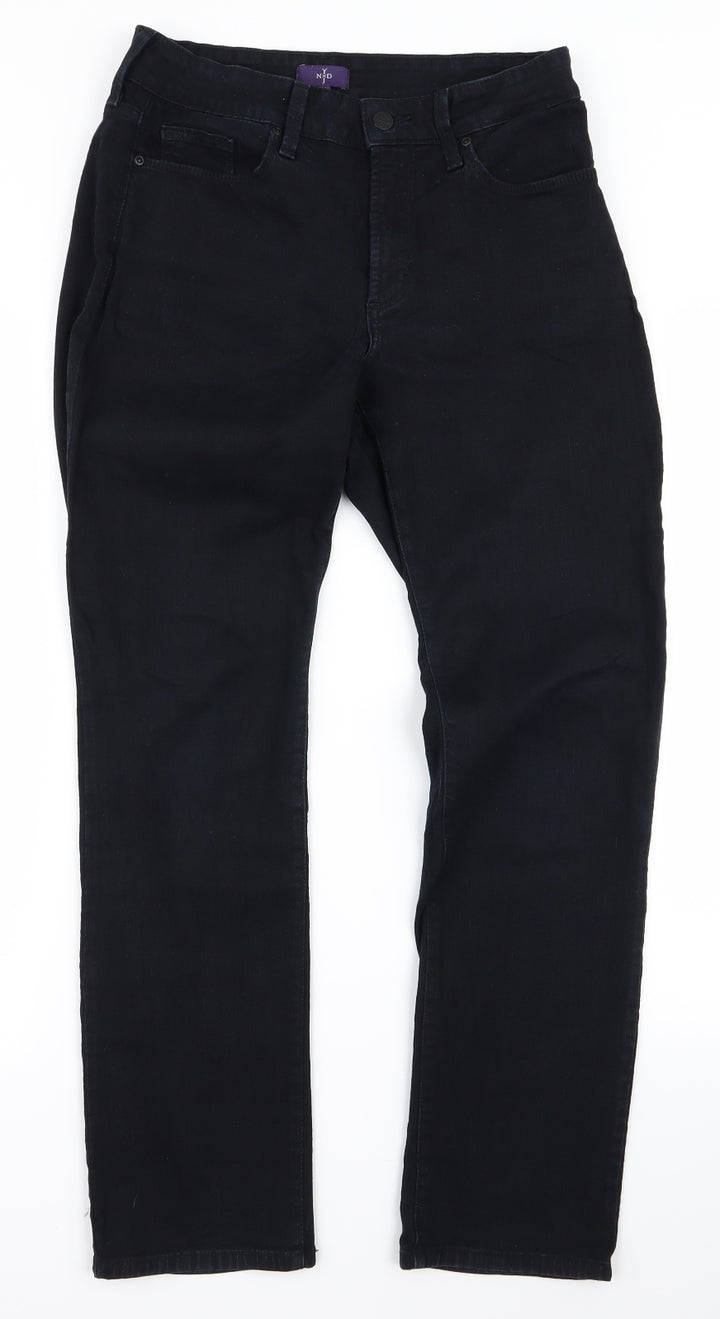 Preworn Womens Black Skinny Jeans Size 28 L26 in