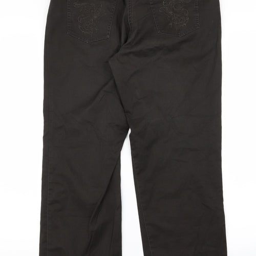 George Mens Brown   Trousers  Size 26 L26 in