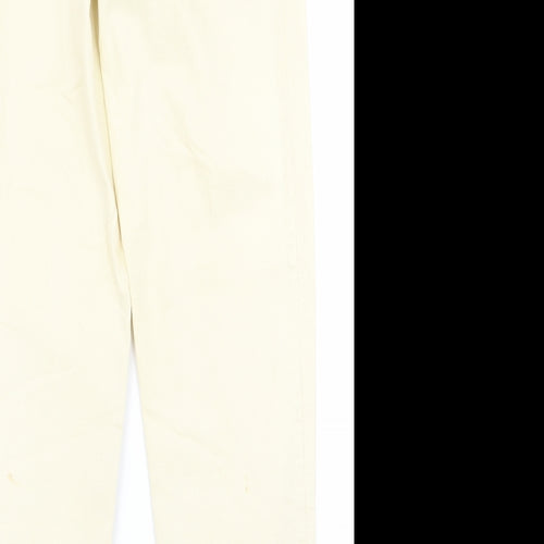 Preworn Womens Yellow   Trousers  Size 24 L26 in