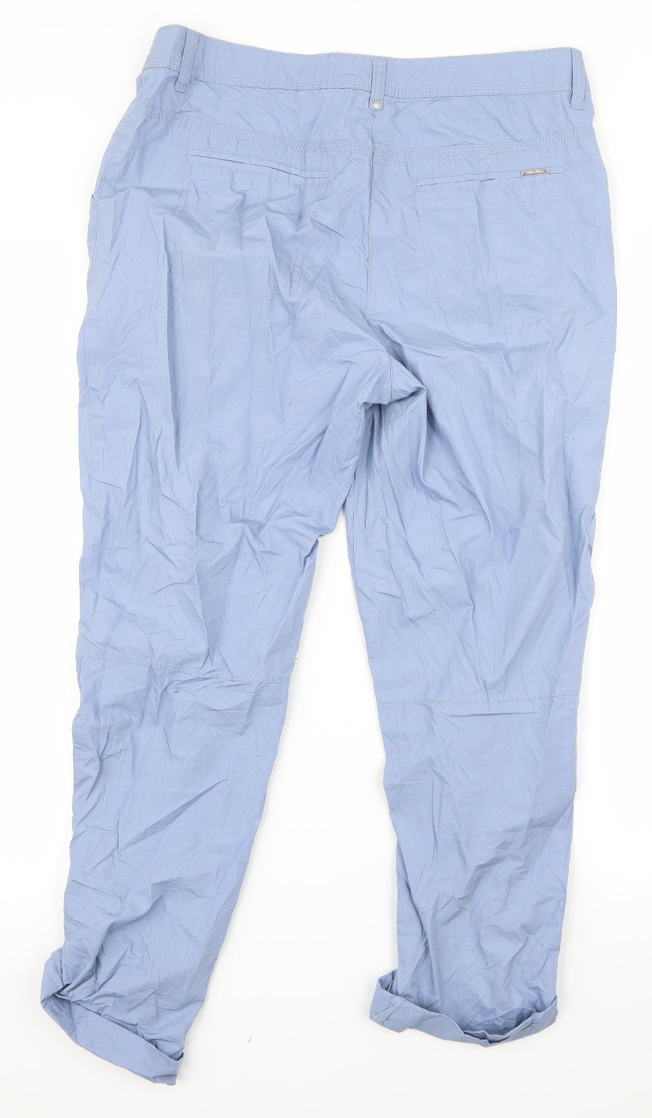 Preworn Womens Blue   Cargo Trousers Size 32 L25 in