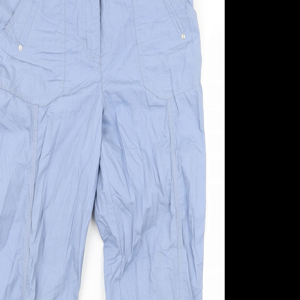 Preworn Womens Blue   Cargo Trousers Size 32 L25 in