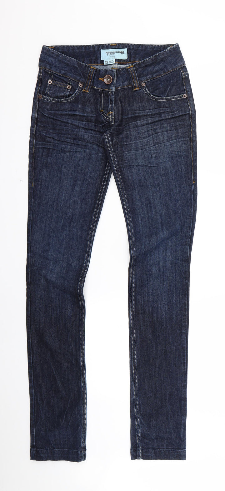 Preworn Womens Blue   Skinny Jeans Size 26 L31 in