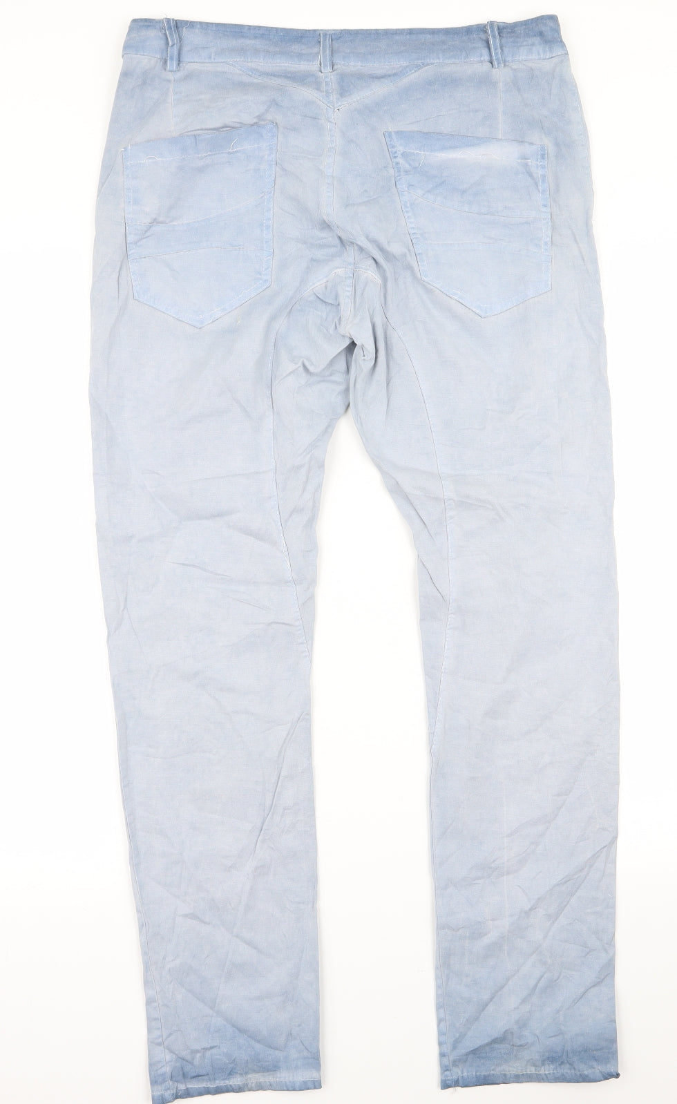 Preworn Womens Blue   Skinny Jeans Size 34 L28 in