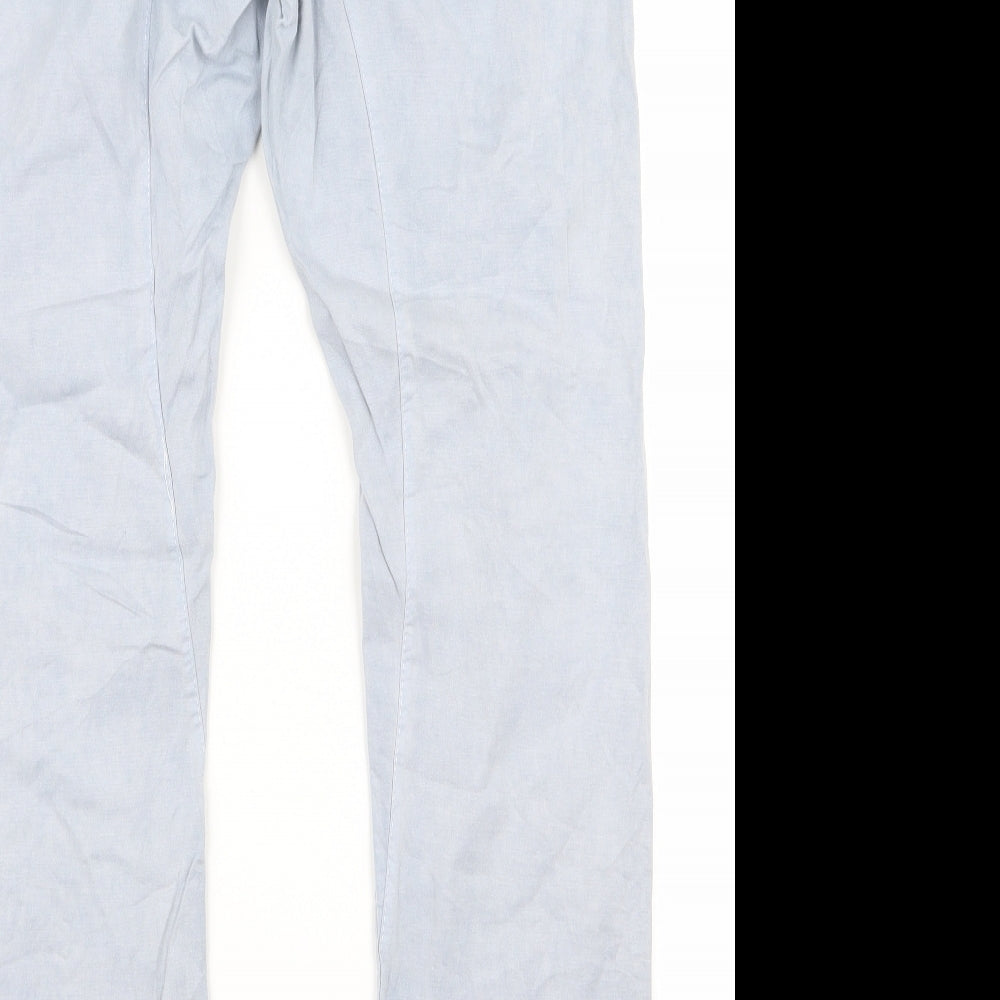 Preworn Womens Blue   Skinny Jeans Size 34 L28 in