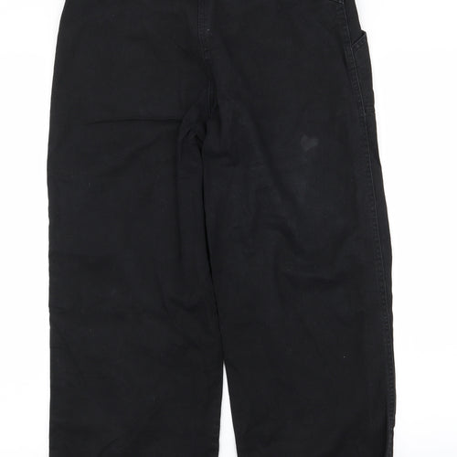 myself Womens Black   Trousers  Size 30 L24 in