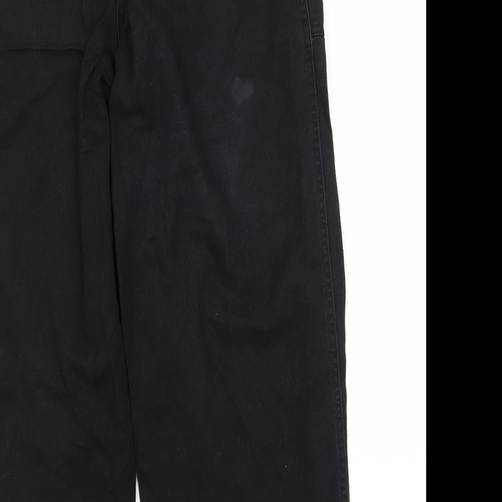 myself Womens Black   Trousers  Size 30 L24 in