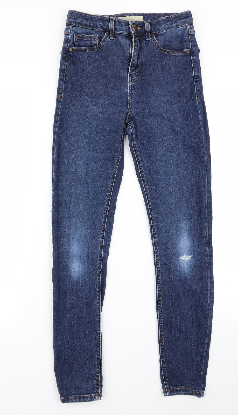 Preworn Womens Blue   Snow Pants Trousers Size 28 L32 in