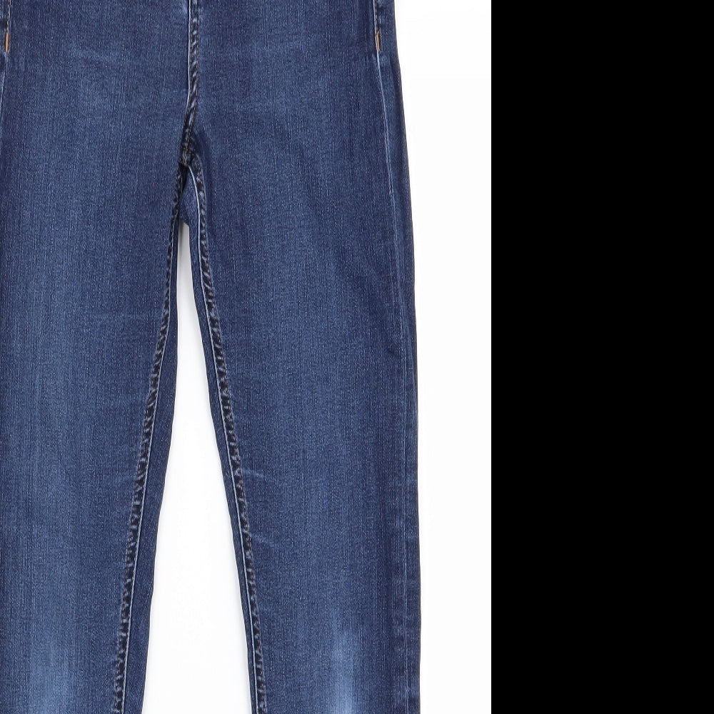 Preworn Womens Blue   Snow Pants Trousers Size 28 L32 in