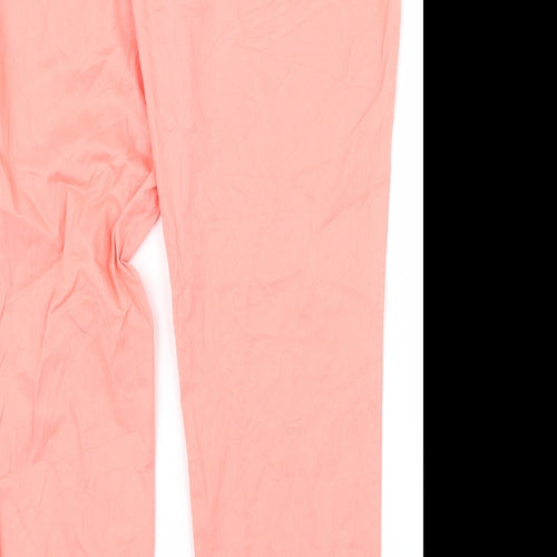 F&F Womens Pink   Snow Pants Trousers Size 14 L24 in