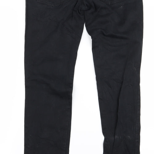 Only Womens Black   Trousers  Size 36 L28 in