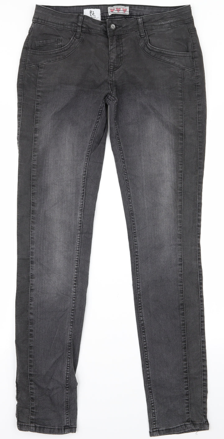 be you Womens Grey Skinny Jeans Size 32 L28 in