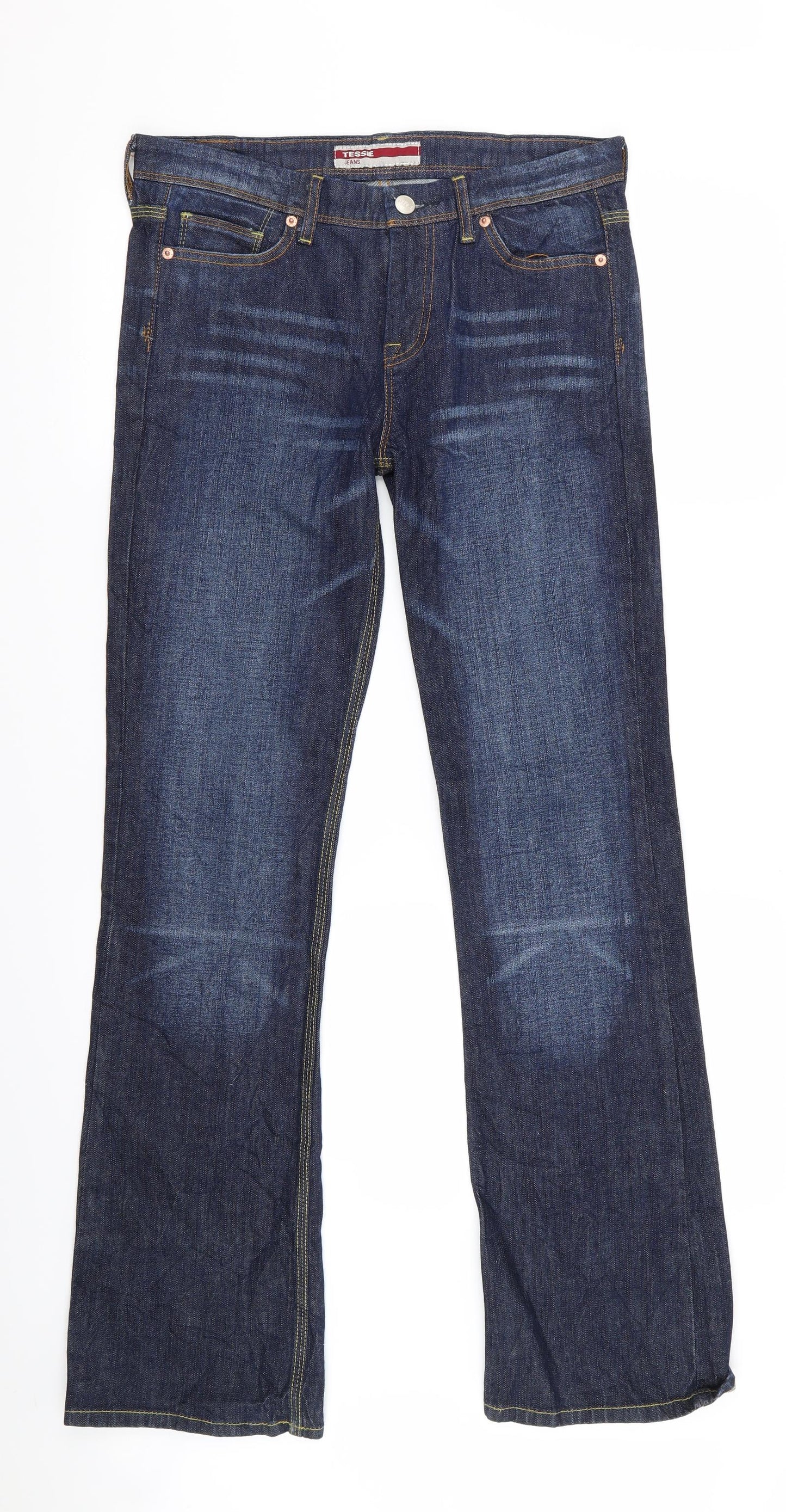 nessie Womens Blue   Bootcut Jeans Size 32 L33 in