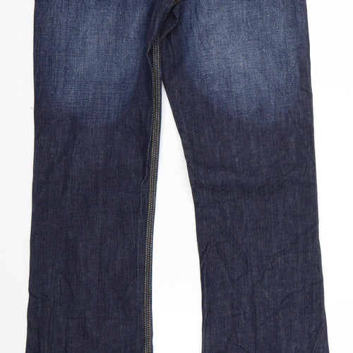 nessie Womens Blue   Bootcut Jeans Size 32 L33 in