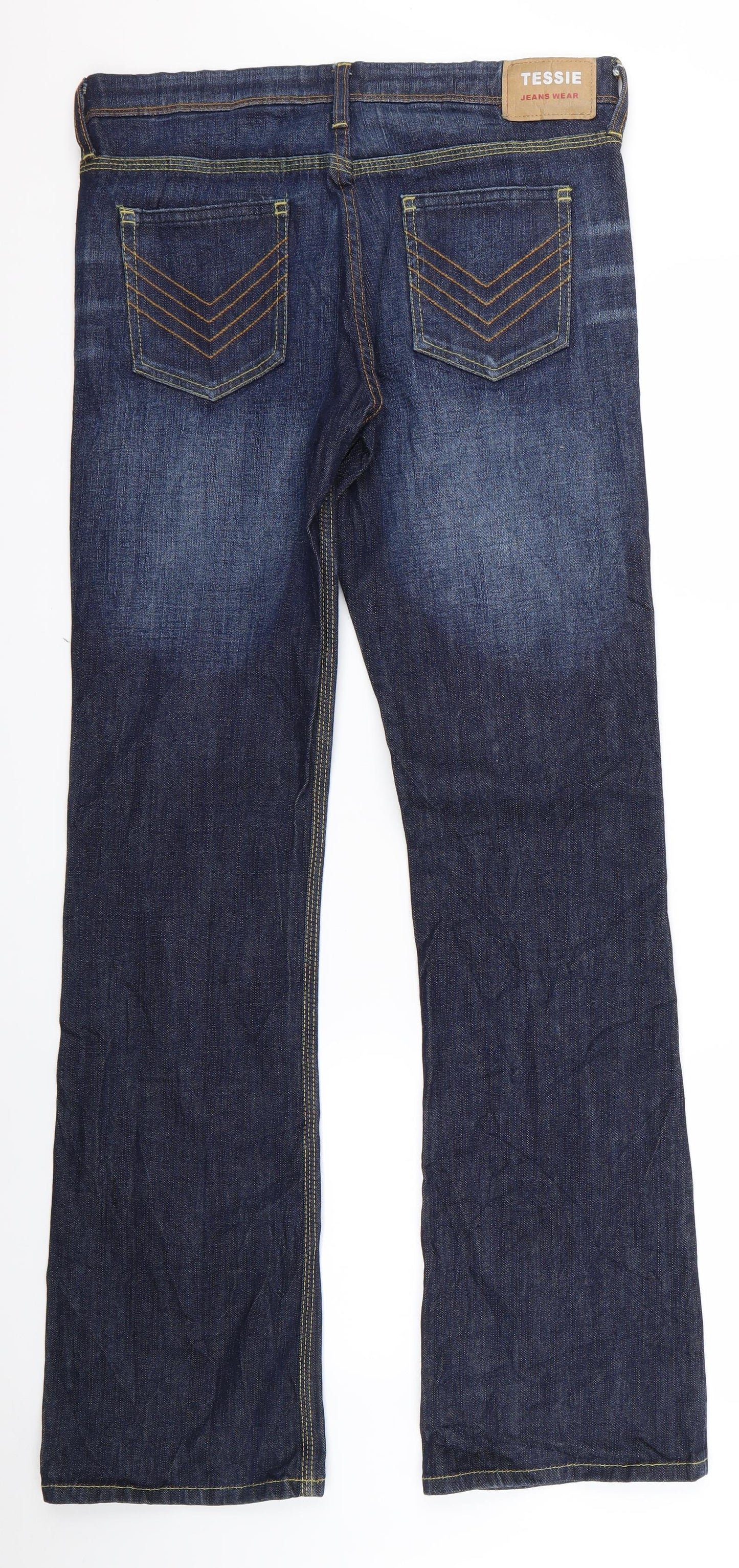 nessie Womens Blue   Bootcut Jeans Size 32 L33 in