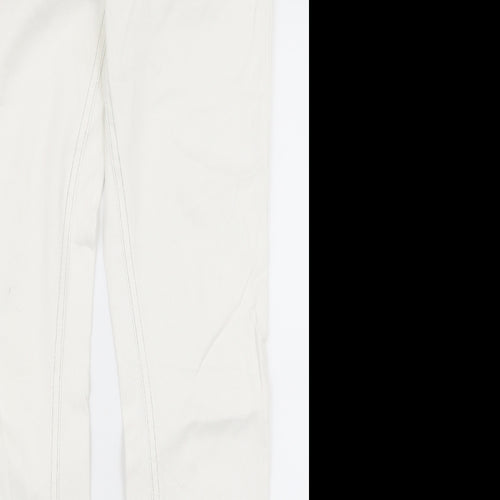 ESMARA Womens White   Jegging Trousers Size 8 L30 in